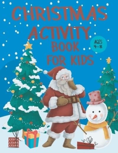 Cover for Tr Abdel · Christmas Activity Book for Kids Ages 4-8 (Pocketbok) (2020)