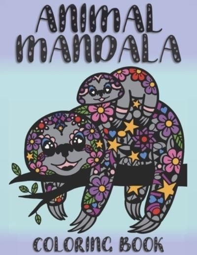 Cover for J and I Books · Animal Mandala Coloring Book (Paperback Book) (2020)