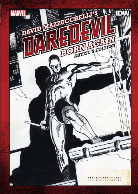 Cover for Frank Miller · David Mazzucchelli’s Daredevil Born Again Artist’s Edition (Gebundenes Buch) (2025)