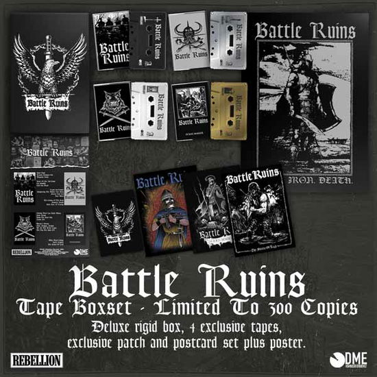 Cover for Battle Ruins · Discography (4 Tape Box + Patch + Poster) (Cassette) (2025)