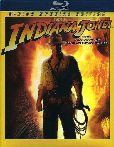 Cover for Indiana Jones &amp; the Kingdom of the Crystal Skull (Blu-ray) (2008)