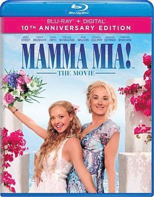 Cover for Mamma Mia: the Movie (Blu-ray) (2018)