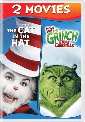 Cover for Dr Seuss' the Cat in the Hat / Dr Seuss' How the (DVD) (2019)