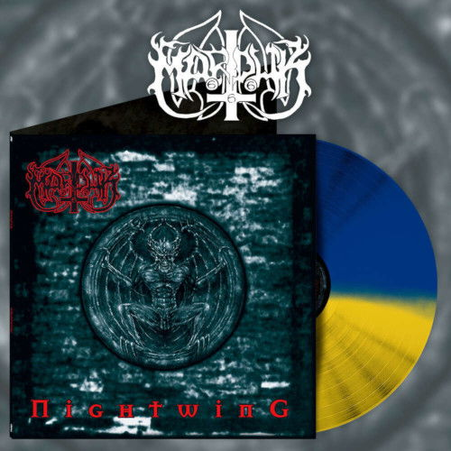 Cover for Marduk · Nightwing (Blue / Yellow Vinyl LP) (LP) (2022)