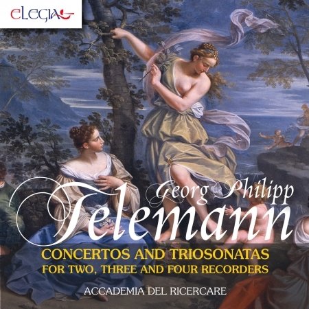 Cover for Accademia Del Ricercare · Telemann: Concertos and Triosonatas (CD) (2019)