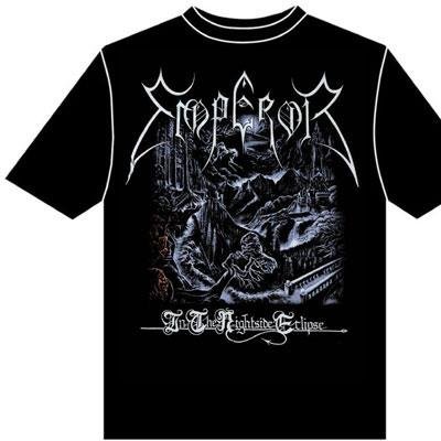 Cover for Emperor · In the Nightside Eclipse (T-shirt) [size L] [Black edition] (2004)