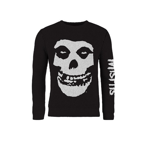 Cover for Misfits · Skull (Knitted Jumper) (Kläder) [size XL] [Black edition] (2017)
