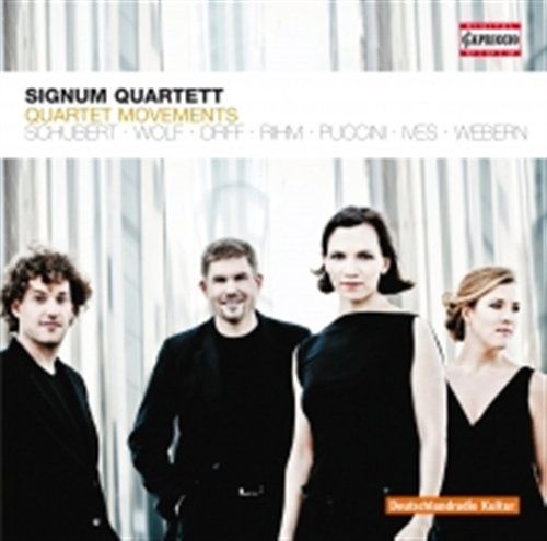 Quartet Movements - Signum Quartett - Musiikki - CAPRICCIO - 0845221050645 - tiistai 3. tammikuuta 2012