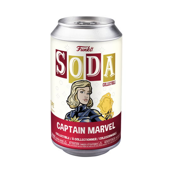 Cover for Funko · Funko Pop! Vinyl Soda Marvel: The Marvels - Captain Marvel* Collectible Figure (MERCH) (2024)