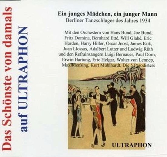 Cover for Etté,bernard / Harden,eric / Hiller,harry/+ · Ein Junges Mädchen,ein Junger Mann (CD) (2013)