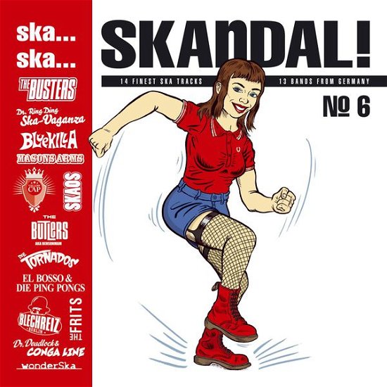 Cover for Ska Skandal Vol. 6 (CD) (2015)