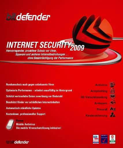 BitDefender Internet Security 2009 3 User - Pc - Spil -  - 4260057694645 - 18. august 2008