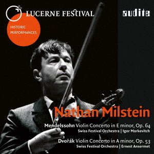 Cover for Nathan Milstein · Mendelssohn: Violin Concerto. Op. 64 Dvorak: Violin Concerto. Op. 53 (CD) [Japan Import edition] (2020)