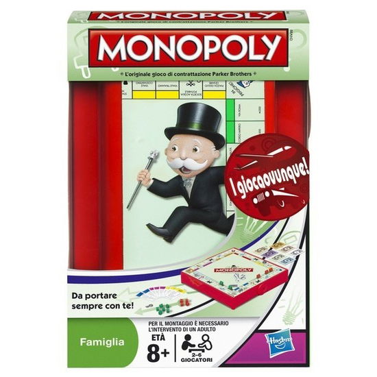 Monopoly - Edizione Da Viaggio - Monopoly - Fanituote - Hasbro - 5010994867645 - 