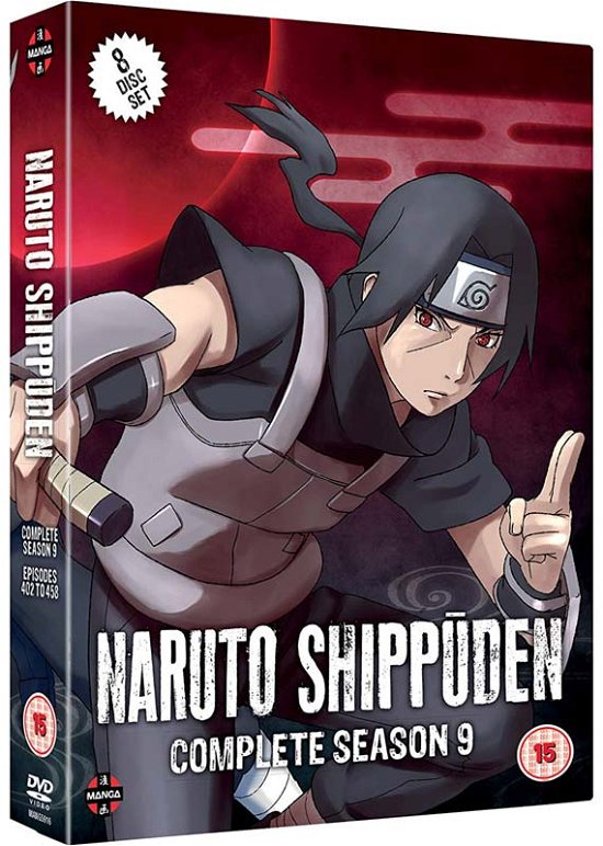 Naruto Shippuden Complete Season 9 (Episodes 402-458) - Anime - Movies - MANGA ENTERTAINMENT - 5022366591645 - March 25, 2019