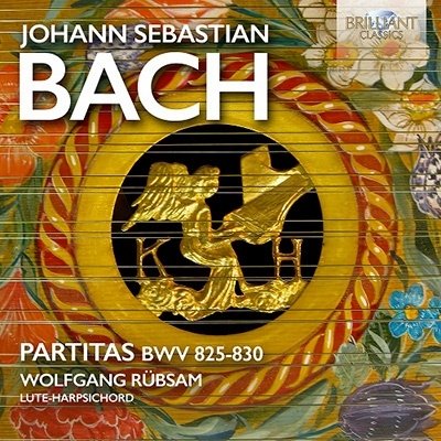 Bach: Partitas Bwv825-830 - Wolfgang Rubsam - Musik - BRILLIANT CLASSICS - 5028421964645 - 18. November 2022