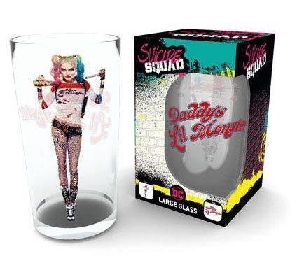 SUICIDE SQUAD - Large Glasses 500ml - Harley Stand - P.Derive - Marchandise -  - 5028486369645 - 23 avril 2019