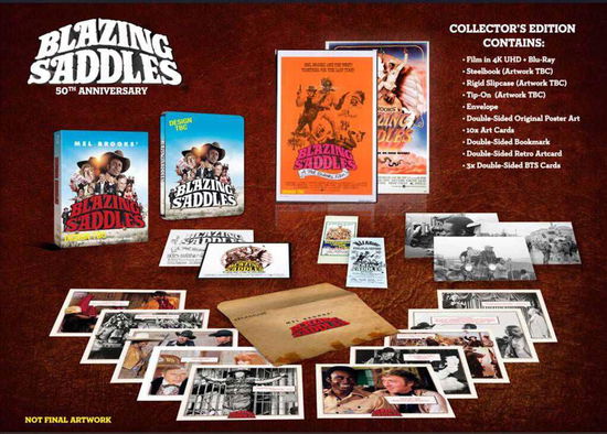 Cover for Blazing Saddles: 50th Anniversary Collector's (4K Ultra HD) (2024)