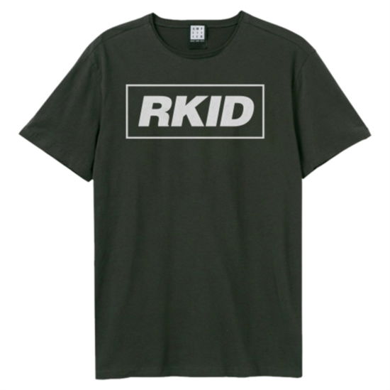 Liam Gallagher Rkid Amplified Vintage Charcoal Large T Shirt - Liam Gallagher - Koopwaar - AMPLIFIED - 5054488863645 - 