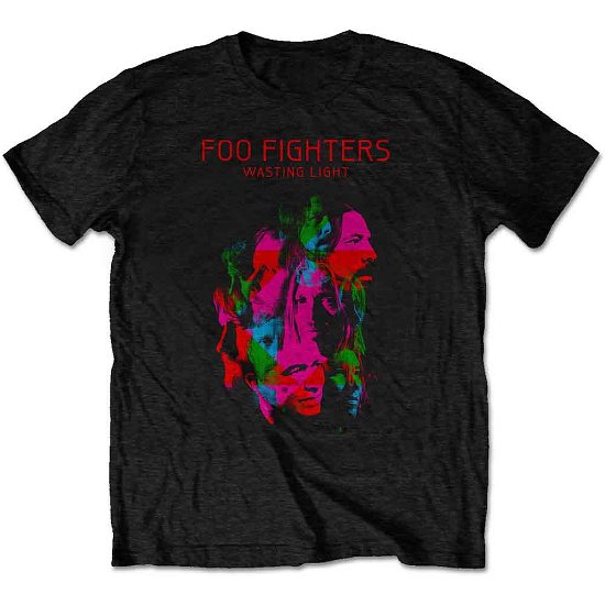 Cover for Foo Fighters · Foo Fighters Unisex T-Shirt: Wasting Light (T-shirt) [size XL] [Black - Unisex edition] (2020)