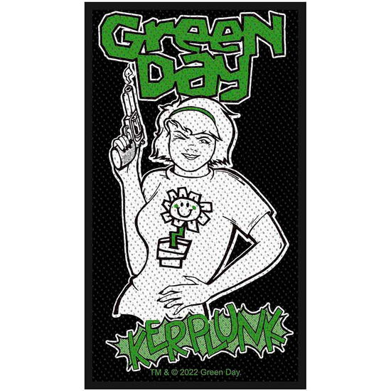 Green Day Standard Woven Patch: Kerplunk - Green Day - Fanituote -  - 5056365717645 - 