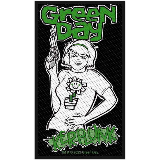 Green Day Standard Woven Patch: Kerplunk - Green Day - Merchandise -  - 5056365717645 - 