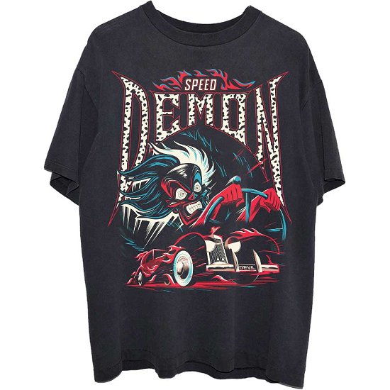 Cover for 101 Dalmatians · 101 Dalmatians Unisex T-Shirt: Cruella Speed Demon (T-shirt) [size S]