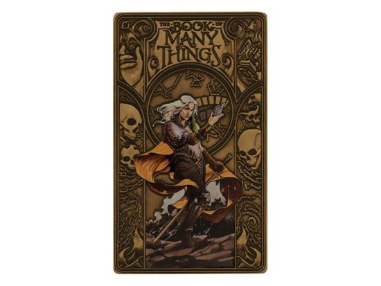 Dungeons & Dragons Metallbarren Book of Many Thing -  - Merchandise -  - 5060948294645 - 18 juni 2024