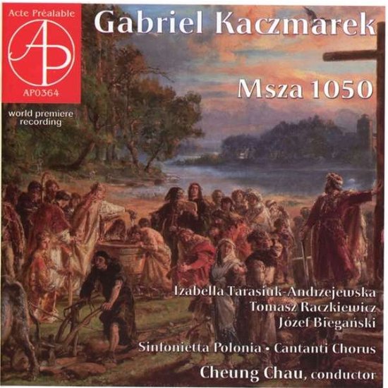 Cover for Gabriel Kaczmarek · Msza 1050 (CD) (2017)