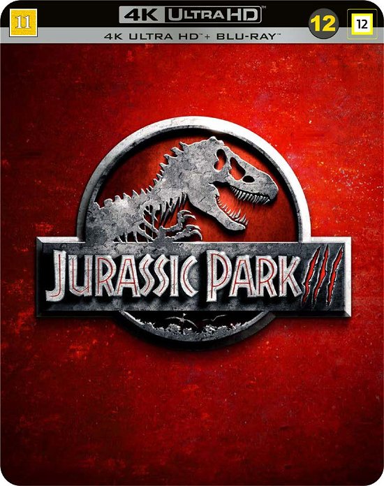 Cover for Jurassic Park · Jurassic Park 3 (4K Ultra HD) [Steelbook edition] (2022)