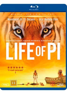 Cover for Ang Lee · Life of Pi (Blu-ray) (2014)