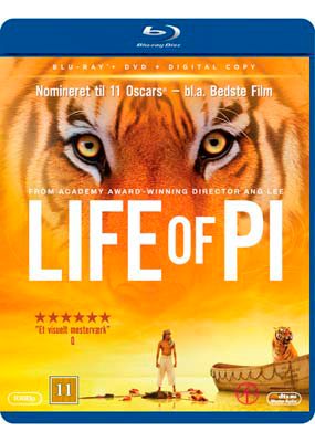 Cover for Ang Lee · Life of Pi (Blu-Ray) (2014)