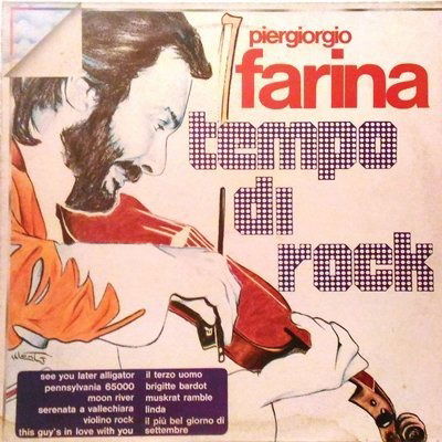 Cover for Piergiorgio Farina  · Tempo Di Rock (VINYL)