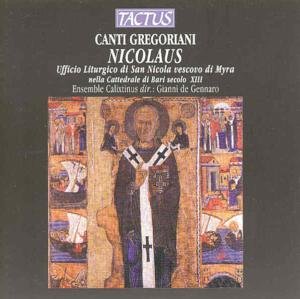 Nicolaus-Bari Xiii Cent. - Gregorian Chant - Musikk - TACTUS - 8007194101645 - 2012