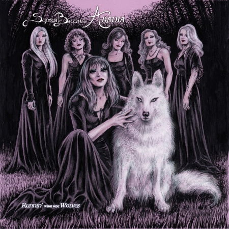 Cover for Sophya -Aradia- Baccini · Runnin' With The Wolves (CD) (2023)