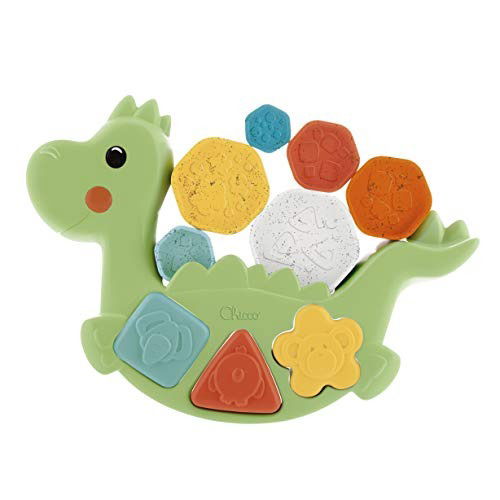 2 in 1 Schaukeldino - Eco+ - Rocking Dino - Gadżety - Chicco - 8058664145645 - 