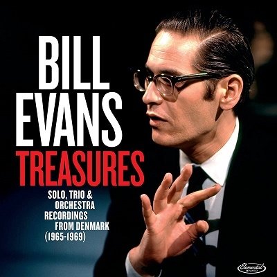Cover for Bill Evans · Treasures: Solo, Trio &amp; Orchestra in Denmark 1965-1969 (CD) (2023)