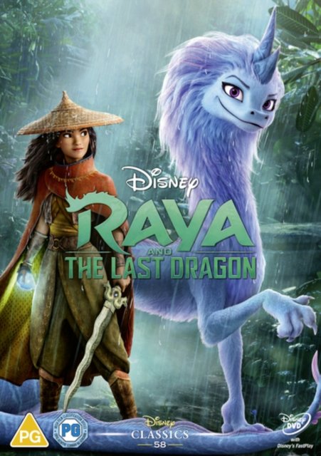 Cover for Raya And The Last Dragon (DVD) (2021)