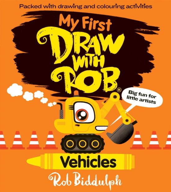 Cover for Rob Biddulph · My First Draw With Rob: Vehicles (Paperback Bog) (2025)