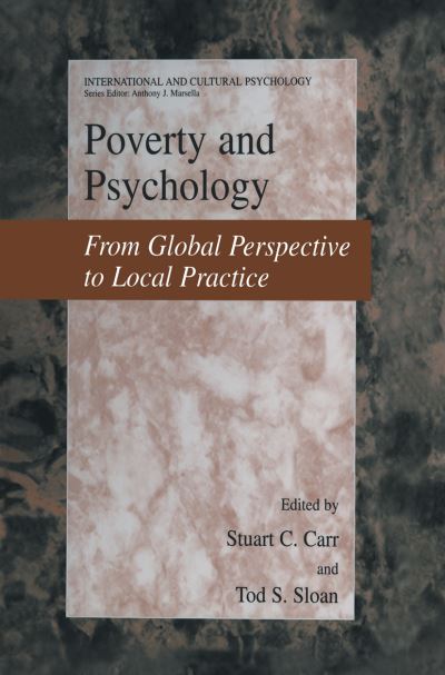 Cover for Stuart C Carr · Poverty and Psychology: From Global Perspective to Local Practice - International and Cultural Psychology (Hardcover Book) [2003 edition] (2003)