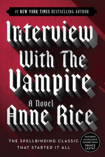 Cover for Anne Rice · Interview with the Vampire - Vampire Chronicles (Paperback Bog) [Reissue edition] (1997)