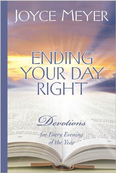 Cover for Joyce Meyer · Ending Your Day Right (Hardcover bog) (2004)
