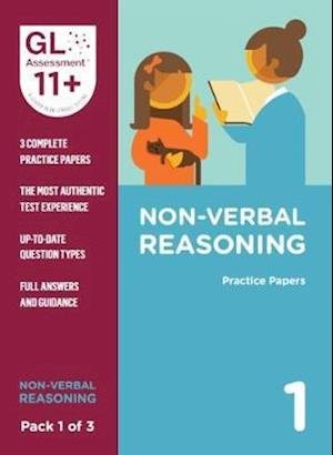 Cover for GL Assessment · 11+ Practice Papers Non-Verbal Reasoning Pack 1 (Multiple Choice) (Pocketbok) (2019)