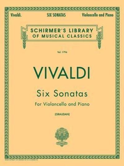 Cover for Antonio Vivaldi · 6 Sonatas (Paperback Book) (1986)