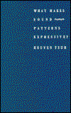 Cover for Reuven Tsur · What Makes Sound Patterns Expressive?: The Poetic Mode of Speech Perception - Sound and Meaning: The Roman Jakobson Series in Linguistics and Poetics (Hardcover Book) (1992)