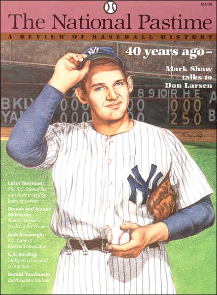 Cover for Society for American Baseball Research (SABR) · The National Pastime, Volume 16: A Review of Baseball History (Paperback Book) (1996)