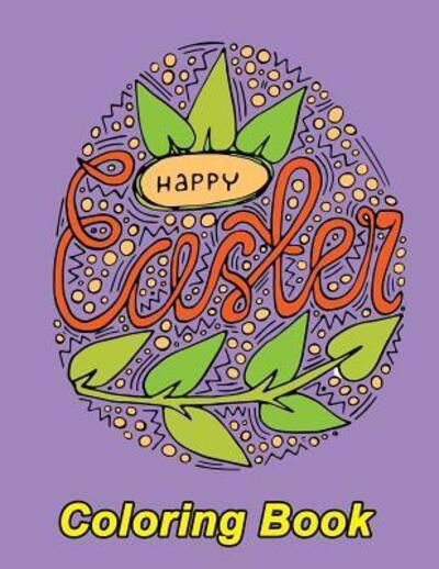 Cover for Craft Besties · Happy Easter Coloring Book (Paperback Book) (2019)