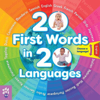 Cover for Odd Dot · 20 First Words in 20 Languages (Board book) (2020)