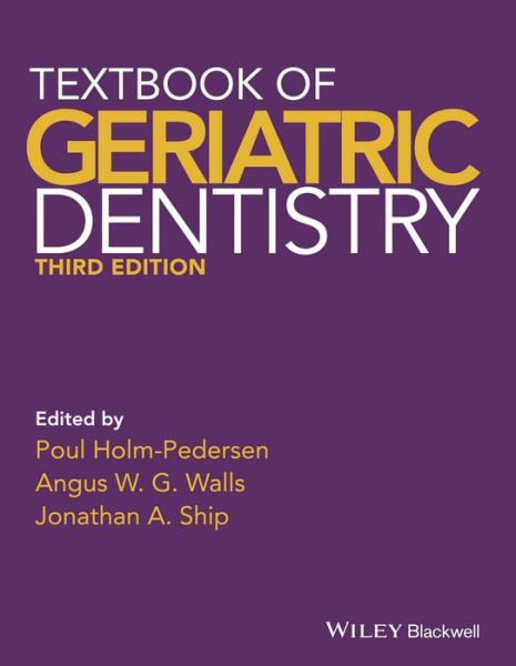 Cover for P Holm-Pedersen · Textbook of Geriatric Dentistry (Hardcover Book) (2015)