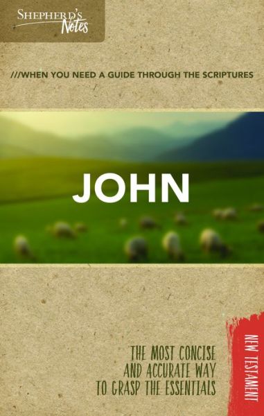 Cover for Dana Gould · Shepherd's Notes: John (Paperback Book) (2017)